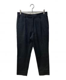 COMME des GARCONS HOMME（コムデギャルソン オム）の古着「製品洗い加工スラックス」｜ブラック