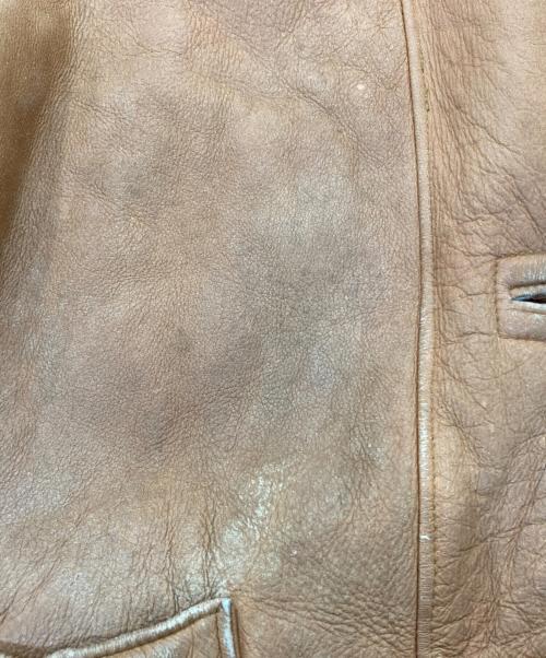 USED（ユーズド）USED (ユーズド) ムートンコート ブラウン サイズ:Lの古着・服飾アイテム