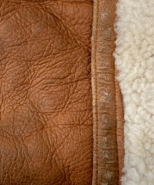 USED（ユーズド）USED (ユーズド) ムートンコート ブラウン サイズ:Lの古着・服飾アイテム