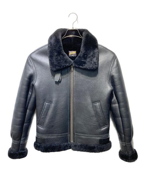 FREEDOM（フリーダム）FREEDOM (フリーダム) B-3ムートンジャケット ブラック サイズ:SIZE Ｓの古着・服飾アイテム