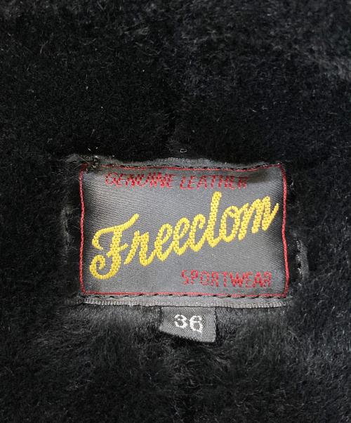 FREEDOM（フリーダム）FREEDOM (フリーダム) B-3ムートンジャケット ブラック サイズ:SIZE Ｓの古着・服飾アイテム