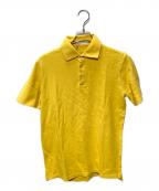 Crucianiクルチアーニ）の古着「カノコポロシャツ」｜イエロー