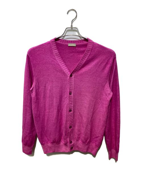 Cruciani（クルチアーニ）Cruciani (クルチアーニ) ウールカーディガン パープル サイズ:SIZE 52の古着・服飾アイテム