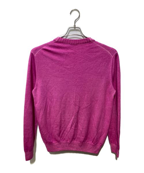 Cruciani（クルチアーニ）Cruciani (クルチアーニ) ウールカーディガン パープル サイズ:SIZE 52の古着・服飾アイテム