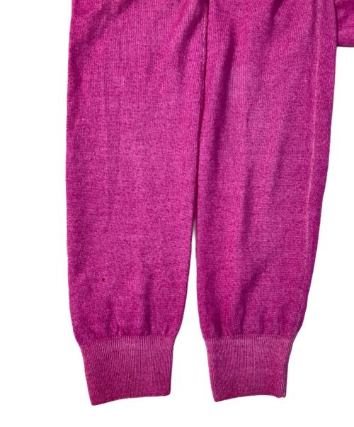 Cruciani（クルチアーニ）Cruciani (クルチアーニ) ウールカーディガン パープル サイズ:SIZE 52の古着・服飾アイテム