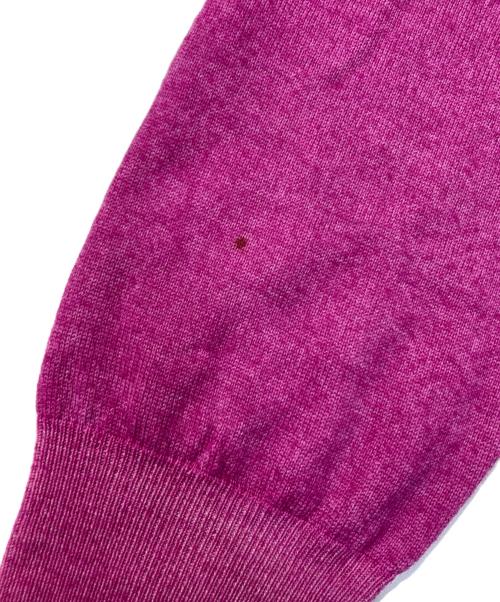 Cruciani（クルチアーニ）Cruciani (クルチアーニ) ウールカーディガン パープル サイズ:SIZE 52の古着・服飾アイテム