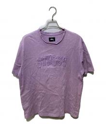 stussy（ステューシー）の古着「アーチロゴTシャツ」｜パープル