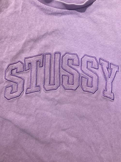 stussy（ステューシー）stussy (ステューシー) アーチロゴTシャツ パープル サイズ:サイズ表記なしの古着・服飾アイテム