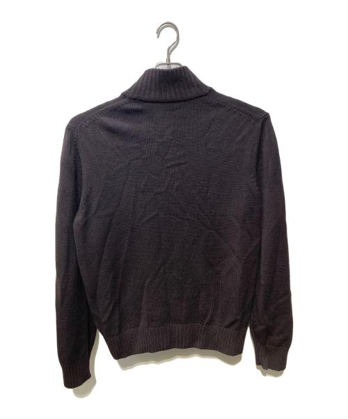 Cruciani（クルチアーニ）Cruciani (クルチアーニ) ウールドライバーズニット ブラウン サイズ:SIZE 52の古着・服飾アイテム