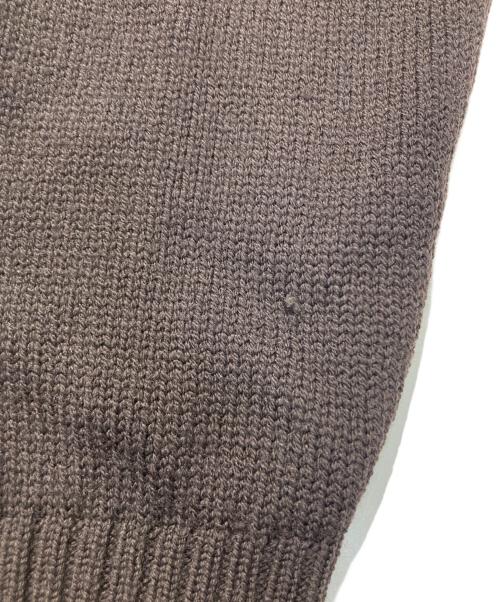 Cruciani（クルチアーニ）Cruciani (クルチアーニ) ウールドライバーズニット ブラウン サイズ:SIZE 52の古着・服飾アイテム