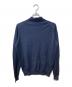 FILIPPO DE LAURENTIIS (フィリッポ・デ・ローレンティス) モックネックロイヤルメリノウールニット ネイビー サイズ:SIZE 52：8000円