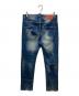 DSQUARED2 (ディースクエアード) 加工デニムパンツ インディゴ サイズ:SIZE W32：4000円