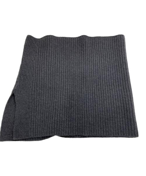 THREE DOTS（スリードッツ）THREE DOTS (スリードッツ) ホリデーカシミヤ カラースヌード グレー サイズ:FREEの古着・服飾アイテム