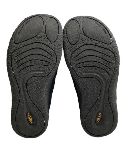 KEEN（キーン）KEEN (キーン) スリッポン ブラック サイズ:24.5の古着・服飾アイテム