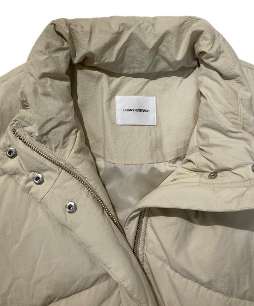 URBAN RESEARCH（アーバンリサーチ）URBAN RESEARCH (アーバンリサーチ) ロストダウンジャケット ベージュ サイズ:FREEの古着・服飾アイテム