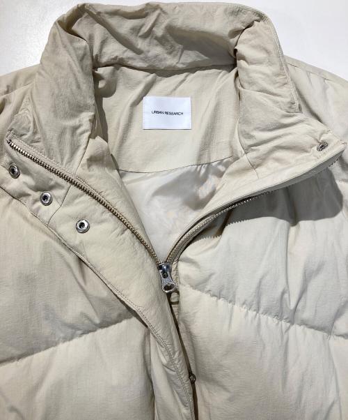 URBAN RESEARCH（アーバンリサーチ）URBAN RESEARCH (アーバンリサーチ) ロストダウンジャケット ベージュ サイズ:SIZE Freeの古着・服飾アイテム