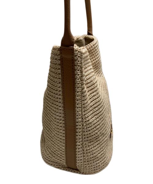 gemeil（ジェムイル）gemeil (ジェムイル) バケットバック ベージュ サイズ:FREEの古着・服飾アイテム