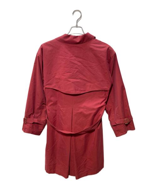 Burberry's（バーバリー）Burberry's (バーバリー) 金釦トレンチコート レッド サイズ:９ARの古着・服飾アイテム
