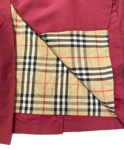 Burberry's（バーバリー）Burberry's (バーバリー) 金釦トレンチコート レッド サイズ:９ARの古着・服飾アイテム