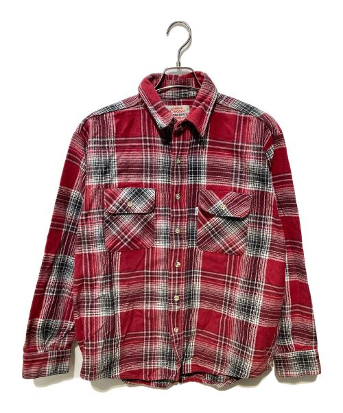LEVI'S（リーバイス）LEVI'S (リーバイス) ネルシャツ レッド サイズ:Lの古着・服飾アイテム