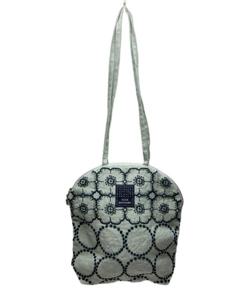 mina perhonen（ミナ ペルホネン）mina perhonen (ミナ ペルホネン) muffin bag 黄緑 サイズ:FREEの古着・服飾アイテム