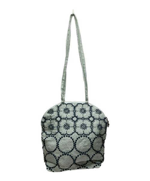 mina perhonen（ミナ ペルホネン）mina perhonen (ミナ ペルホネン) muffin bag 黄緑 サイズ:FREEの古着・服飾アイテム