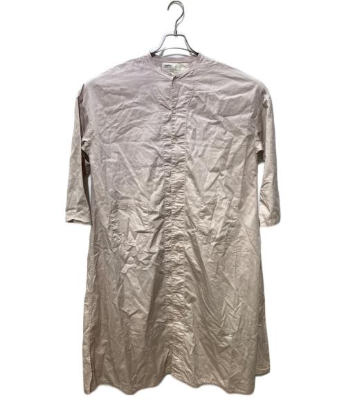 HARVESTY（ハーベスティー）HARVESTY (ハーベスティー) アトリエローブ 60サテン ピンク サイズ:SIZE 2の古着・服飾アイテム