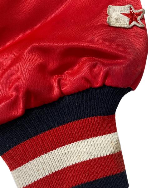 STARTER（スターター）STARTER (スターター) スタジャン レッド サイズ:XLの古着・服飾アイテム