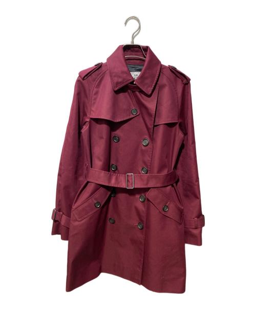 COACH（コーチ）COACH (コーチ) トレンチコート ボルドー サイズ:SIZE Sの古着・服飾アイテム