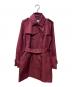 COACH（コーチ）の古着「トレンチコート」｜ボルドー