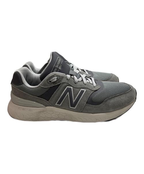 NEW BALANCE（ニューバランス）NEW BALANCE (ニューバランス) MW880 V6 Fresh Foam グレー サイズ:27.5cmの古着・服飾アイテム