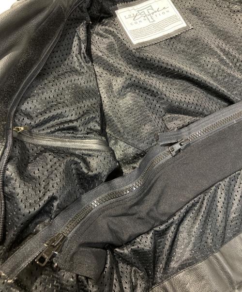 triumph（トライアンフ）triumph (トライアンフ) レザーライダースジャケット ブラック サイズ:サイズ表記無しの古着・服飾アイテム