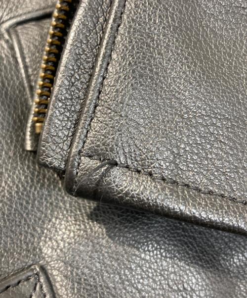 triumph（トライアンフ）triumph (トライアンフ) レザーライダースジャケット ブラック サイズ:サイズ表記無しの古着・服飾アイテム