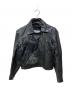 triumph（トライアンフ）の古着「レザーライダースジャケット」｜ブラック