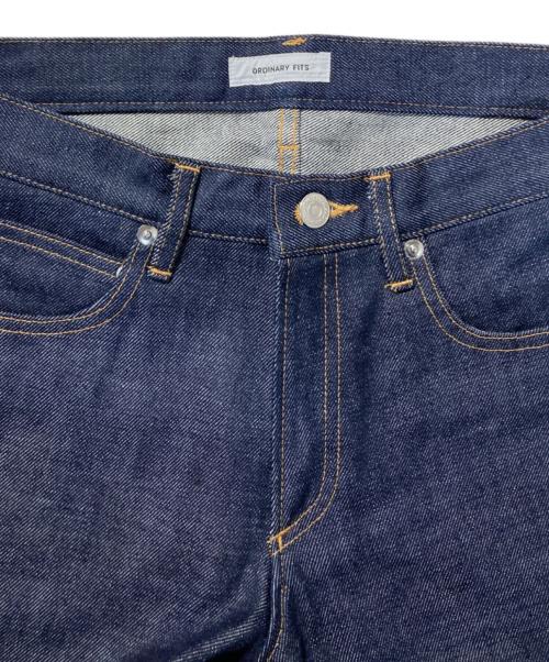 ordinary fits（オーディナリーフィッツ）Ordinary fits (オーディナリーフィッツ) リジットデニムパンツ インディゴ サイズ:W27の古着・服飾アイテム