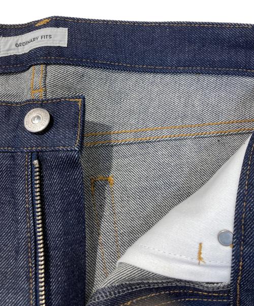 ordinary fits（オーディナリーフィッツ）Ordinary fits (オーディナリーフィッツ) リジットデニムパンツ インディゴ サイズ:W27の古着・服飾アイテム