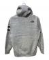 THE NORTH FACE (ザ ノース フェイス) スクエアロゴフーディ グレー サイズ:M：5000円