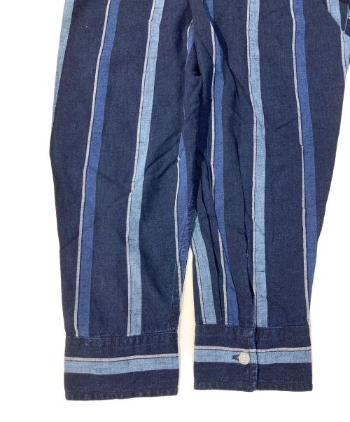 LEVI'S（リーバイス）LEVI'S (リーバイス) oasis (オアシス) ストライプバンドカラーシャツ インディゴ サイズ:Ⅼの古着・服飾アイテム