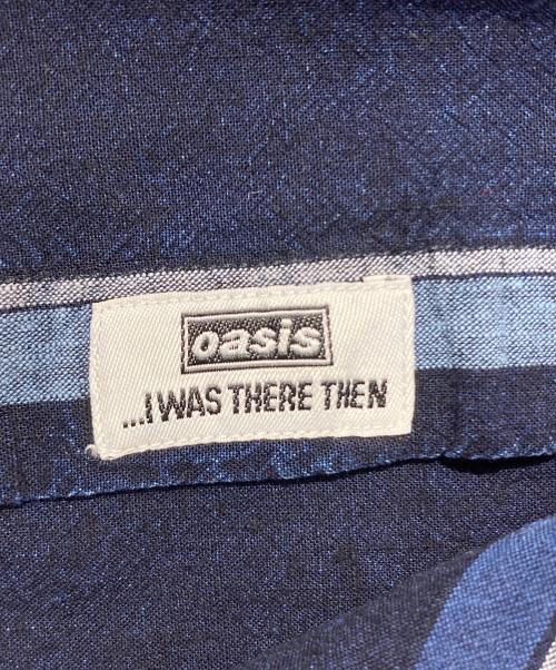 LEVI'S（リーバイス）LEVI'S (リーバイス) oasis (オアシス) ストライプバンドカラーシャツ インディゴ サイズ:Ⅼの古着・服飾アイテム