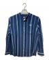 LEVI'S（リーバイス）の古着「ストライプバンドカラーシャツ」｜インディゴ