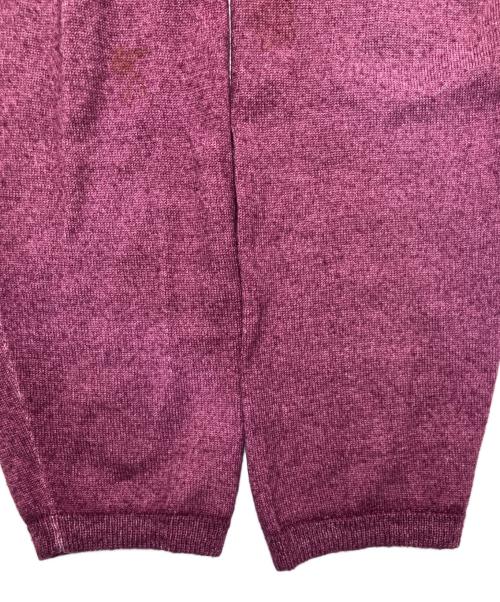 Cruciani（クルチアーニ）CRUCIANI (クルチアーニ) ウール ハイゲージ Vネック ニット パープル サイズ:SIZE 52の古着・服飾アイテム