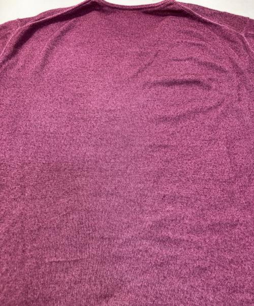 Cruciani（クルチアーニ）CRUCIANI (クルチアーニ) ウール ハイゲージ Vネック ニット パープル サイズ:SIZE 52の古着・服飾アイテム