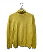 Costanza di spiritoコスタンザ・ディ・スピリト）の古着「タートルネックニット」｜イエロー