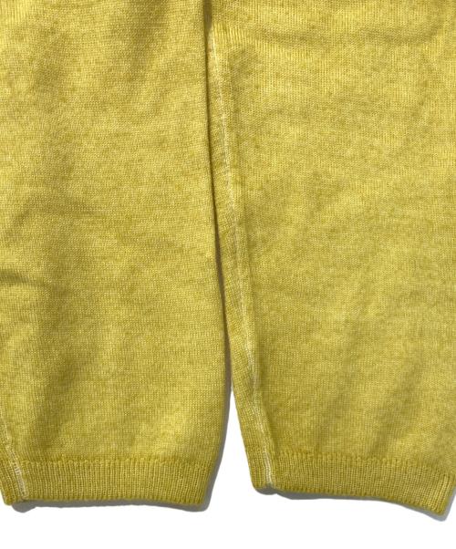 Costanza di spirito（コスタンザ・ディ・スピリト）Costanza DI SPIRITO (コスタンザ・ディ・スピリト) タートルネックニット イエロー サイズ:SIZE 52の古着・服飾アイテム