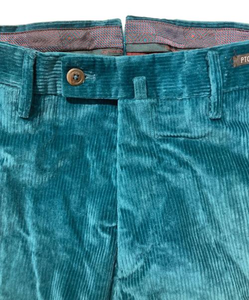 PT01（ピーティーゼロウーノ）PT01 (ピーティーゼロウーノ) コーデュロイパンツ グリーン サイズ:SIZE 50の古着・服飾アイテム