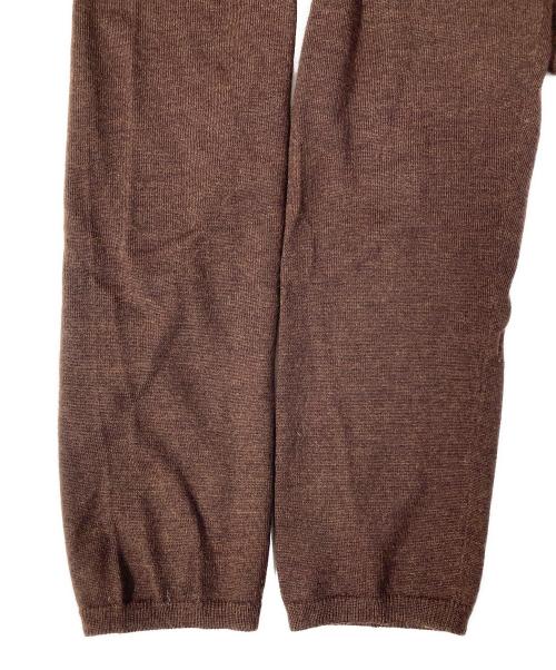 Cruciani（クルチアーニ）Cruciani (クルチアーニ) 【27ゲージ】ウールタートルネックニット ブラウン サイズ:SIZE52の古着・服飾アイテム