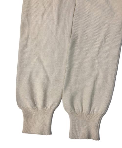 GRAN SASSO（グランサッソ）GRAN SASSO (グランサッソ) 12ゲージウールソリッドモックネックニット アイボリー サイズ:SIZE52の古着・服飾アイテム