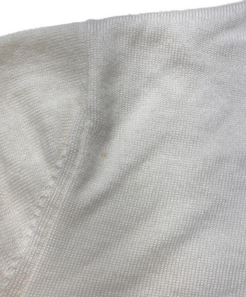 GRAN SASSO（グランサッソ）GRAN SASSO (グランサッソ) 12ゲージウールソリッドモックネックニット アイボリー サイズ:SIZE52の古着・服飾アイテム