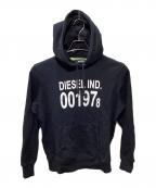 DIESELディーゼル）の古着「パーカー」｜ブラック