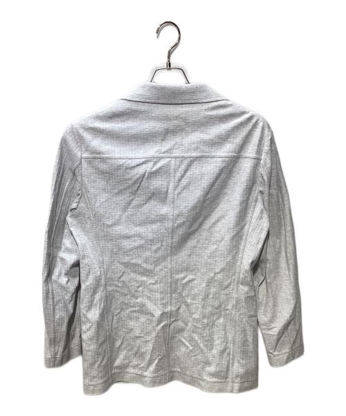 T JACKET（ティジャケット）T JACKET (ティジャケット) 2Bジャケット グレー サイズ:XLの古着・服飾アイテム